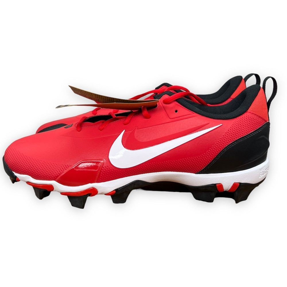 Nike Force Trout 9 Keystone Baseball CleatsMens 12 Red White FB9728-600
